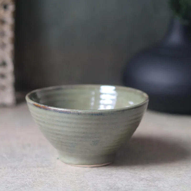 Ombretta Ceramic Snack Bowl (Grey) - 280 mL media 4