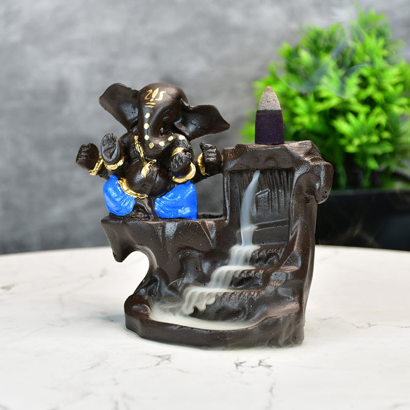 Blue Ganpathi Smoke Fountain media 5