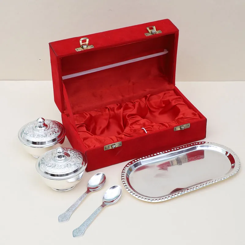 Mandira Storage Container With Spoon & Tray (100 ML) - Set Of Five media 1