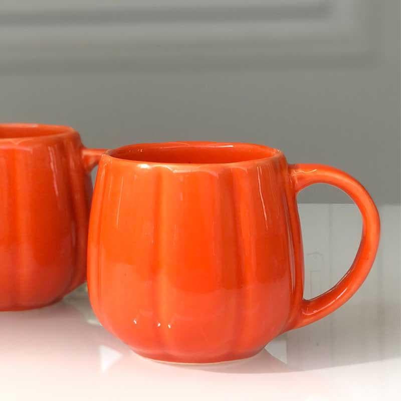 Rustic Stoneware Coffee Mug (440 mL Each) - Set of Two media 5