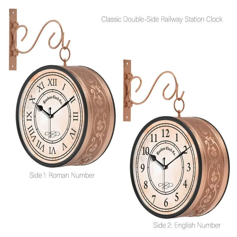 Kingsmoor Double Sided Wall Clock media 4