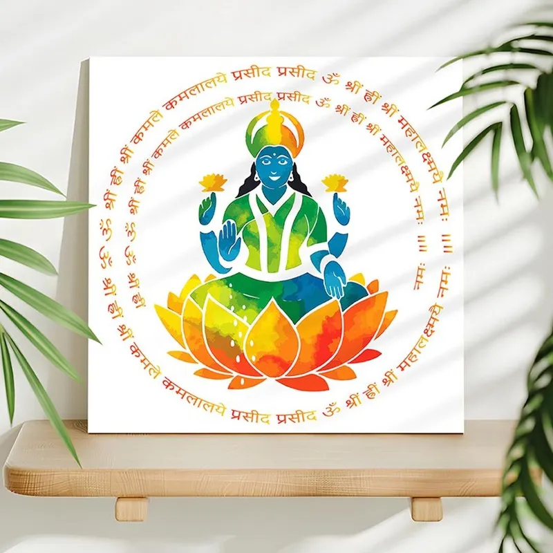 Mahalakshmi Wall Art media 3