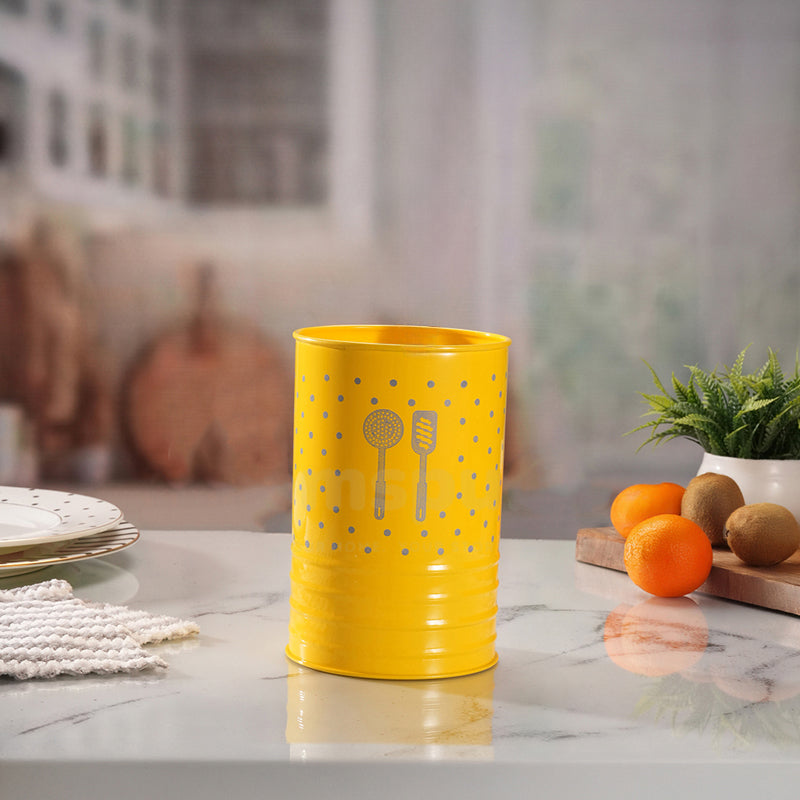 Stack Spot Cutlery Stand - Yellow