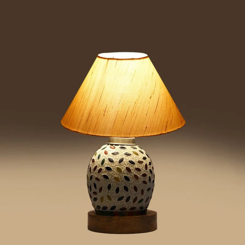 Baskora Wooden Table Lamp - Multicolor media 7