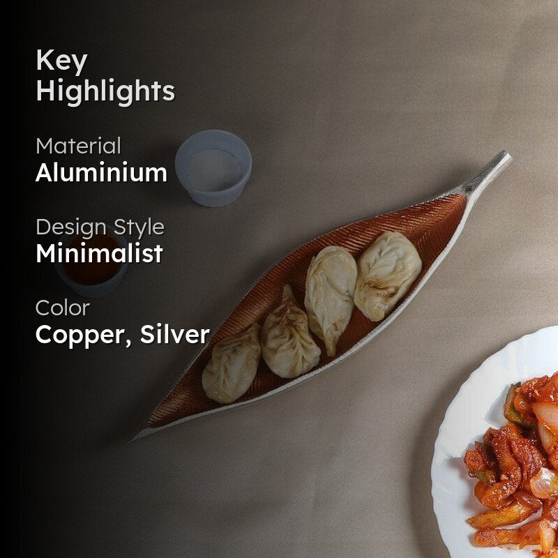 Leaf Twisty Aluminum Platter media 2