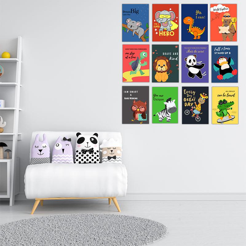 Whimsy Forest Wall Poster  - Set Of Twelve media 3
