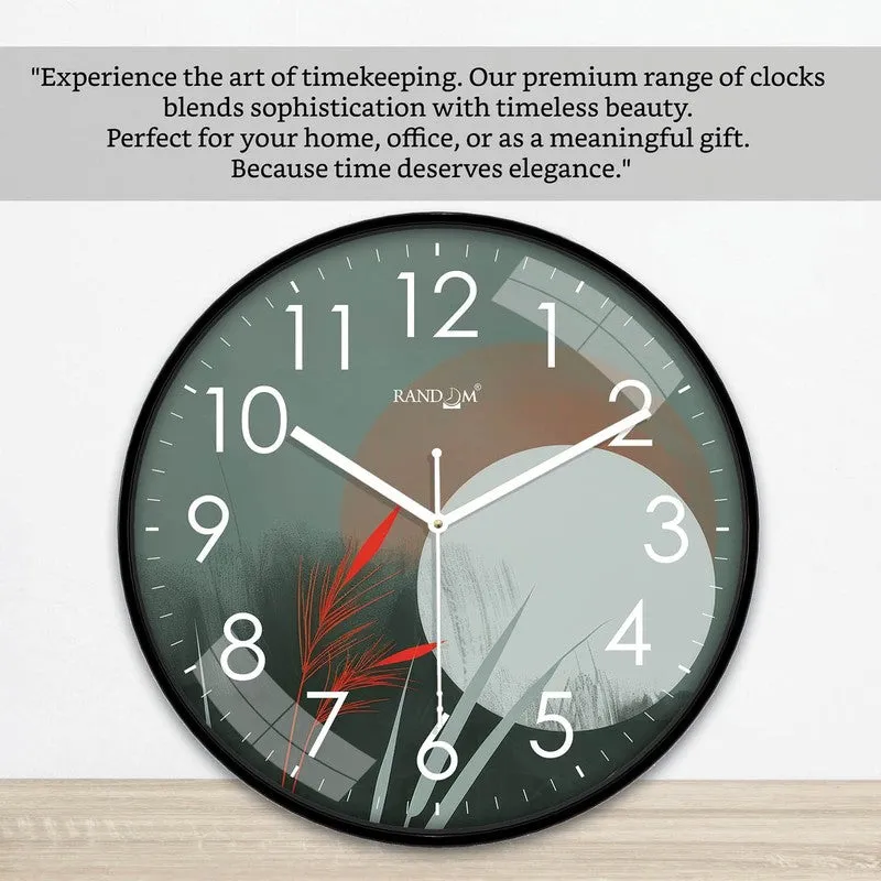 Nightfall Round Analog Wall Clock - Multicolor media 6