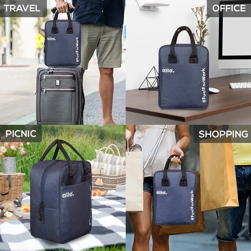 Monox Polyester Lunch Bag - Blue media 4
