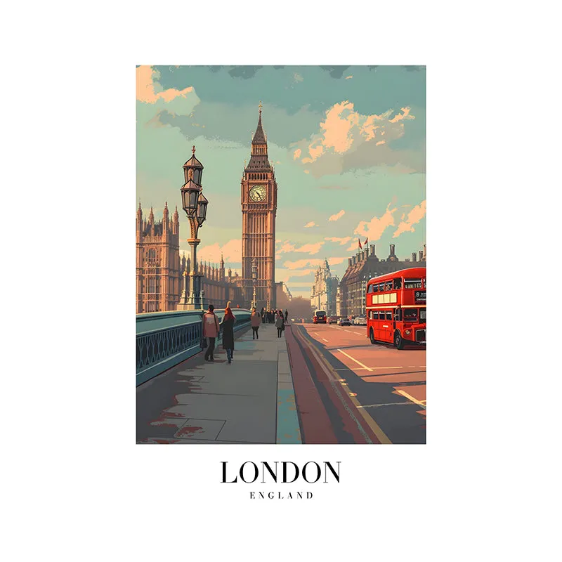 London & Vegas Wall Art - Set Of Two media 5