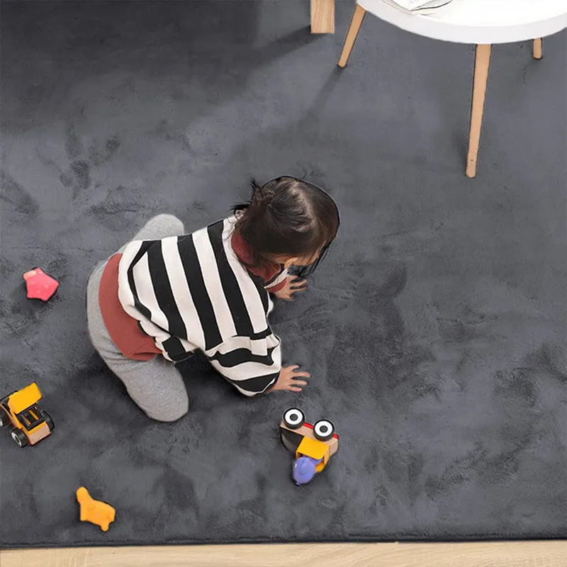 Ruffle Luxe Area Rug - Grey media 7