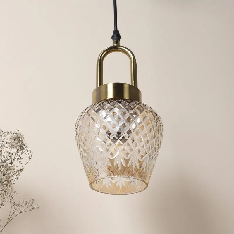 Claret Elegant Glass Pendant Lamp media 5