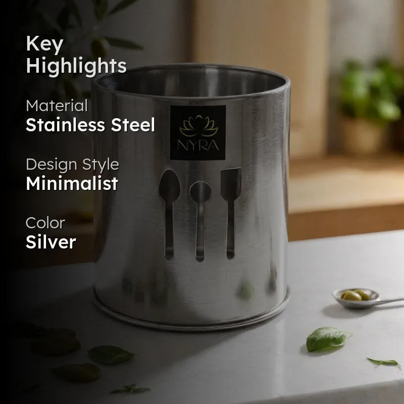 Forza Stainless Steel Cutlery Stand media 2