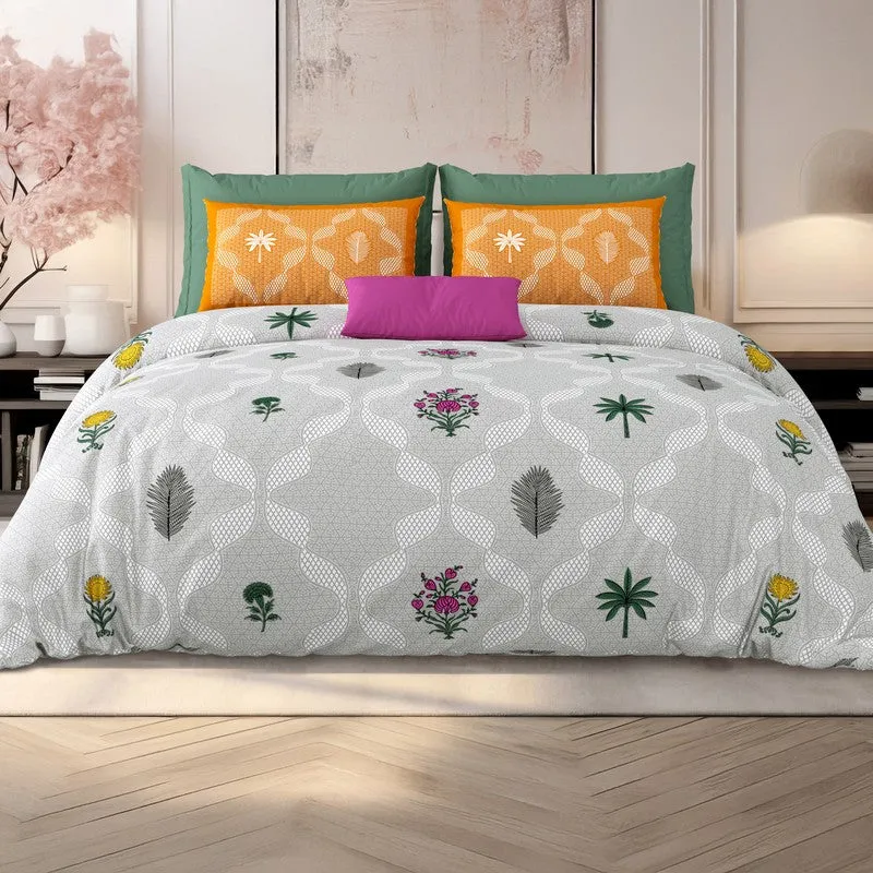 Bloom Aura Cotton Bedsheet - 200 TC media 3