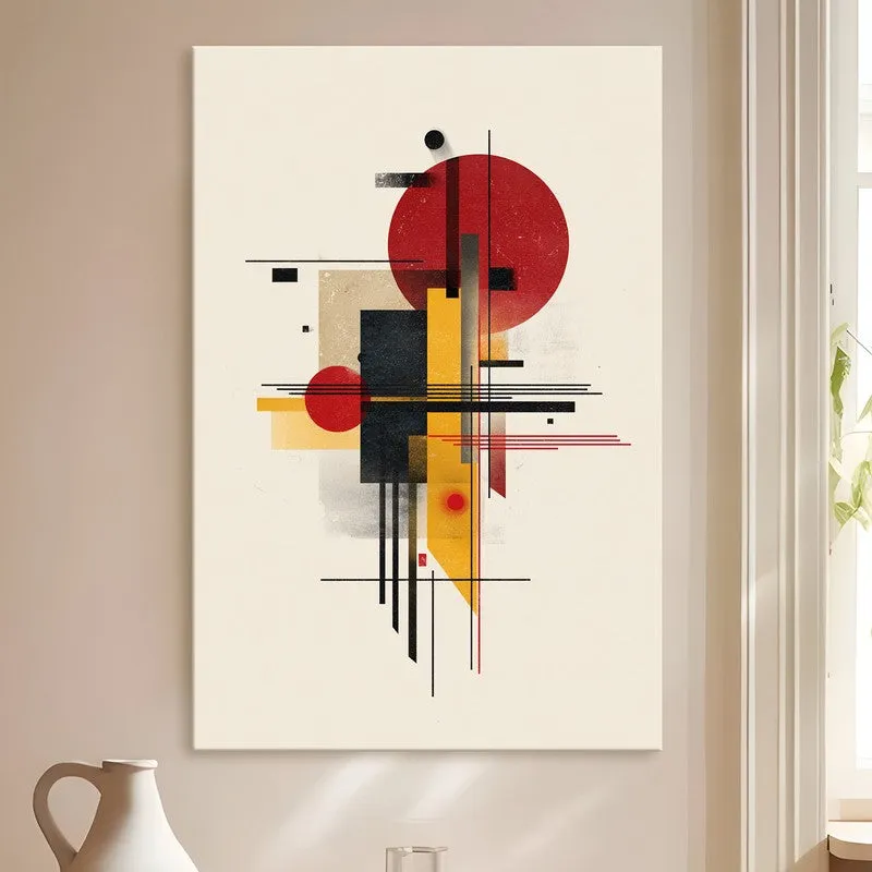 Structured Form Grid Canvas Wall Art media 4