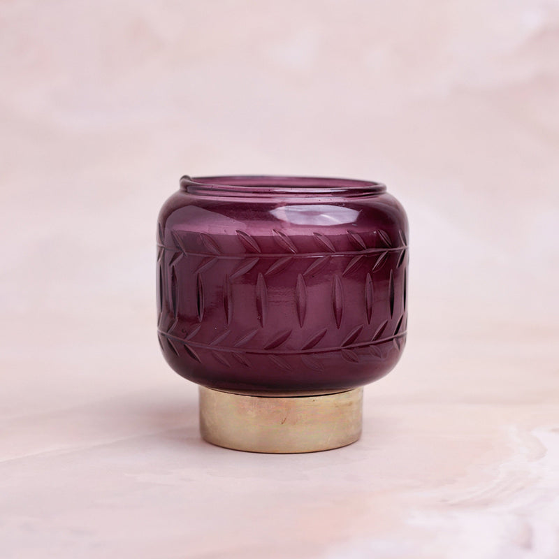 Persephone's Garden Pomegranate & Sage Scented Wax Candle media 6