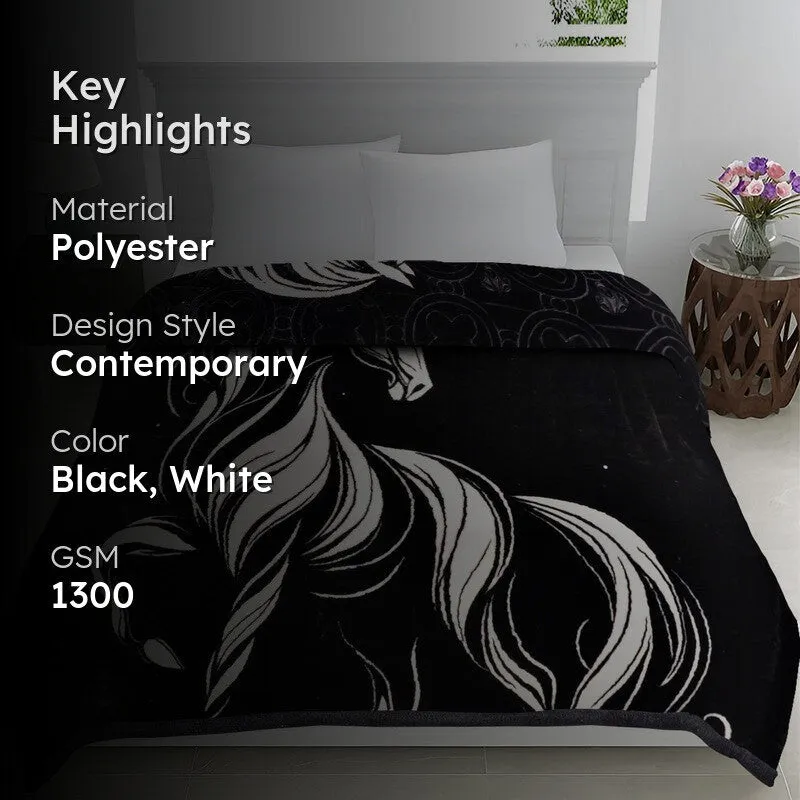 Shadow Stripes Blanket - 1300 GSM media 2
