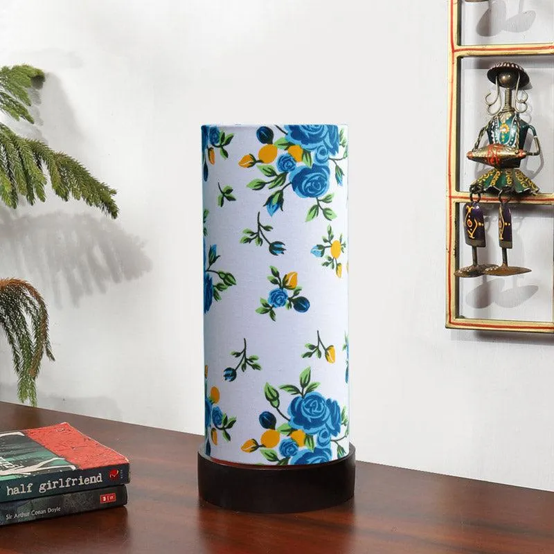 Alba Mirza Tower Wooden Table Lamp - Multicolor media 3