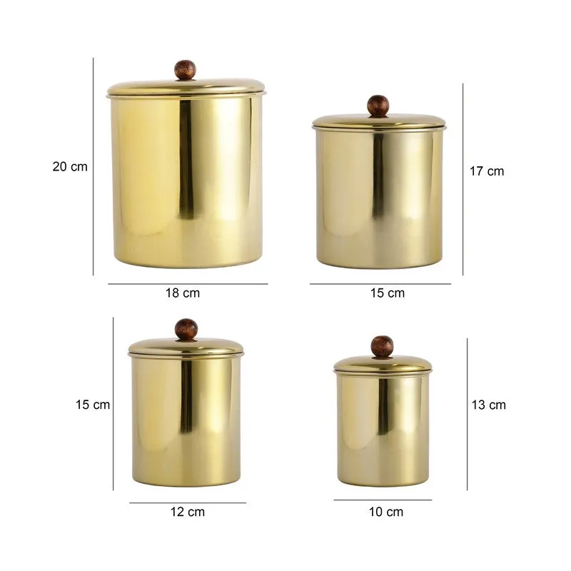 Savory Safe Container (Gold) - Set of Four media 8