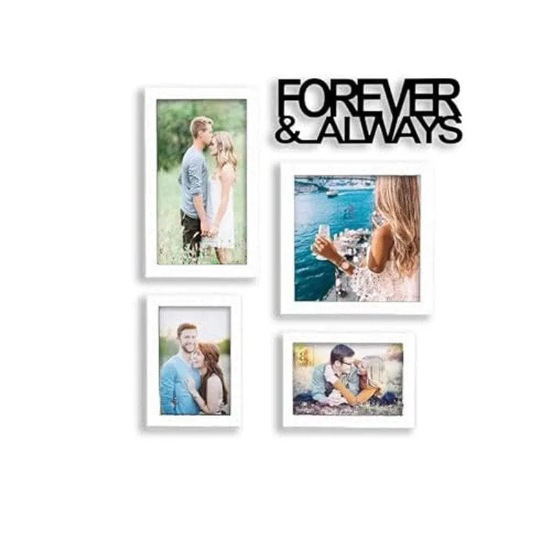 Forever & Always Capture Photo Frame - Set Of Five media 3