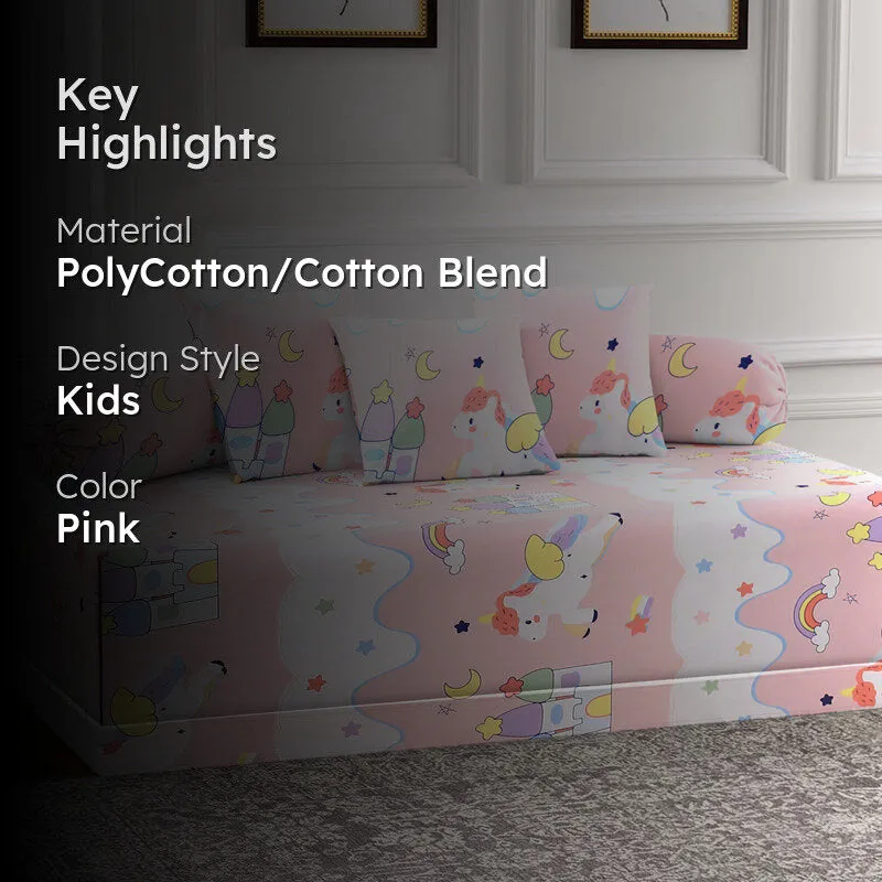 Unicorn Rest Diwan Set - Six Piece Set media 2