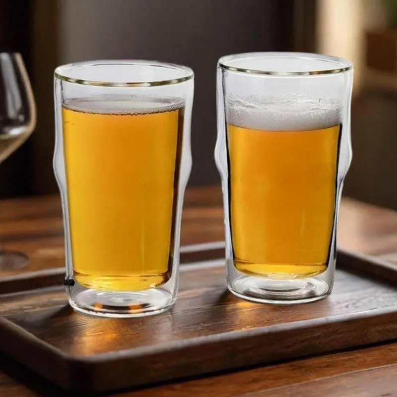 Sunrise Pour Beer Glasses(340mL) - Set Of Two media 1