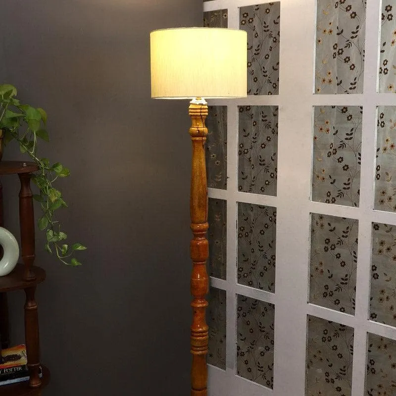 Romero Floor Lamp - Ivory media 1