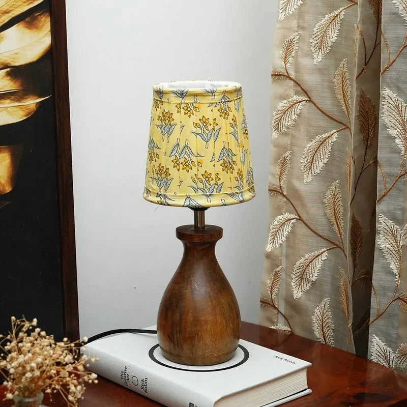 Honeylit Cotton Table Lamp - Yellow media 3