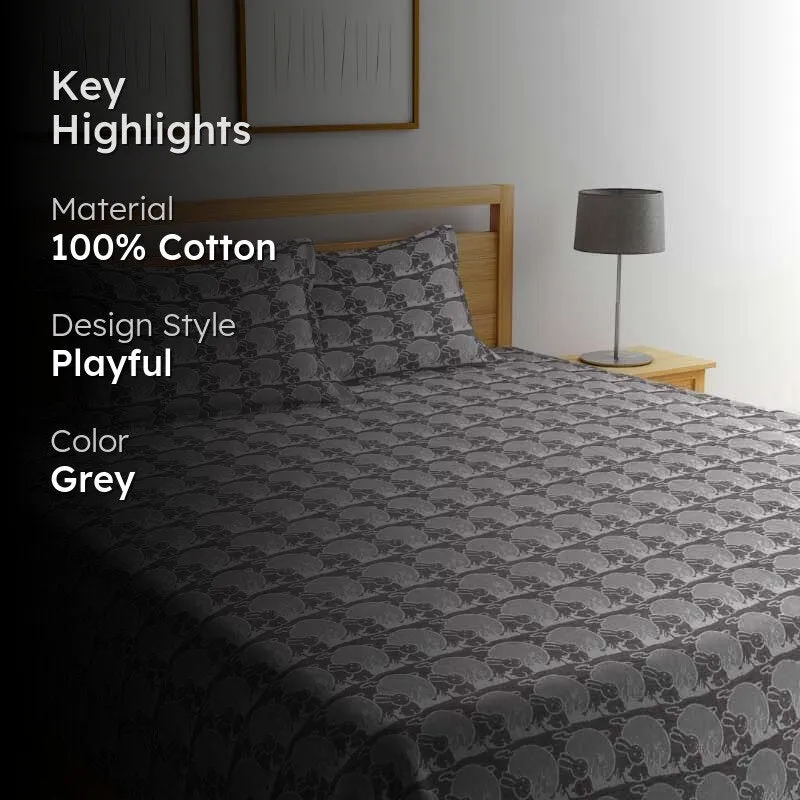 Cutie-Potuti Bedcover - Grey media 2