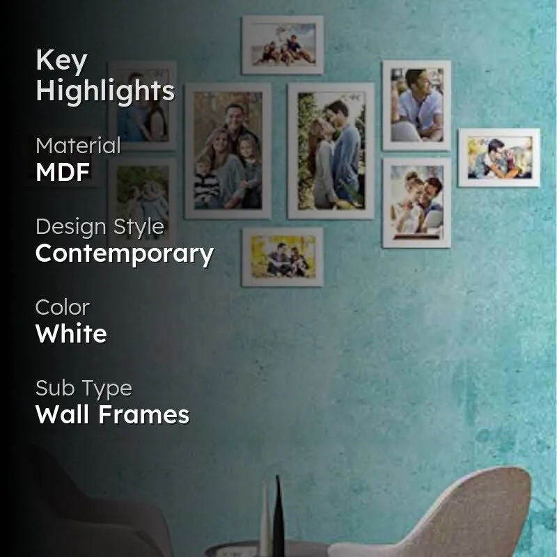 Family Memories (White) - Set Of Ten media 2