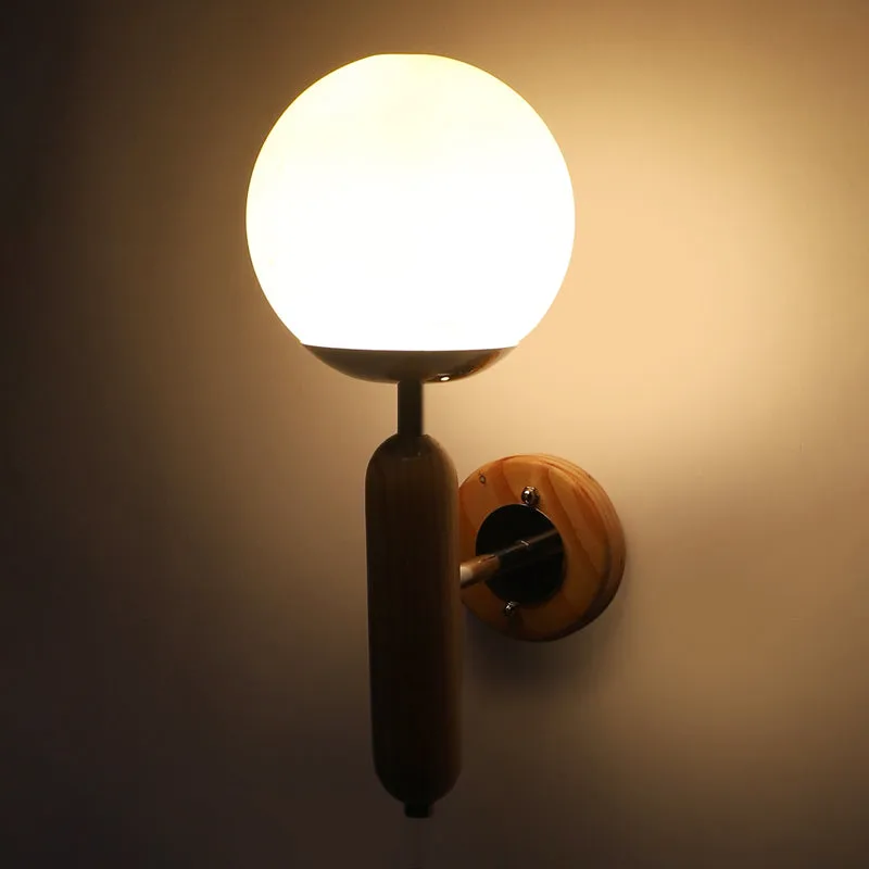 Moonette Wooden Wall Lamp media 7