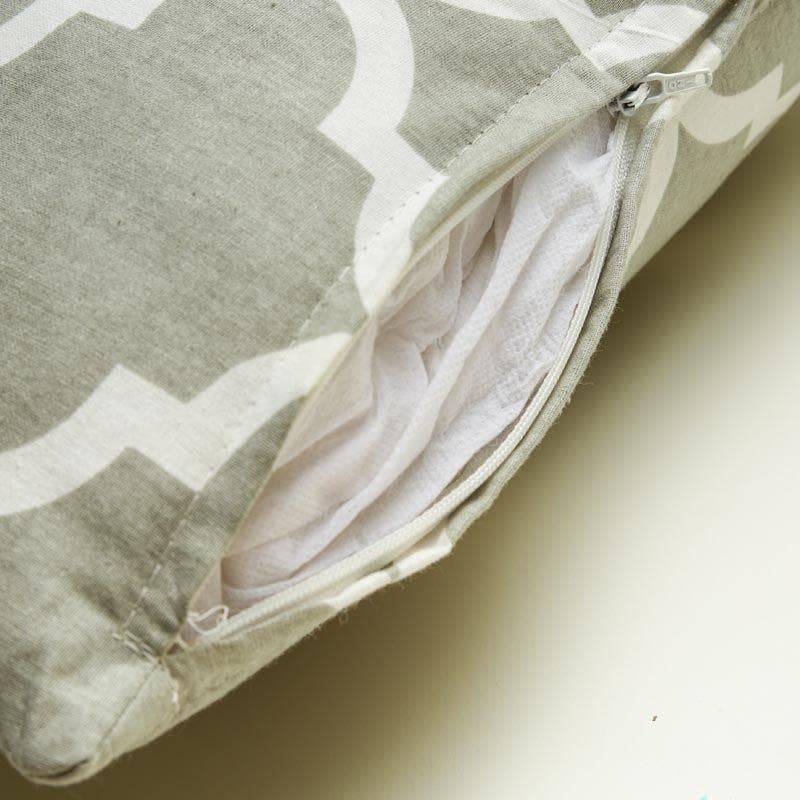 Fleur-Is Cushion Cover (Grey) - Set Of Five media 5