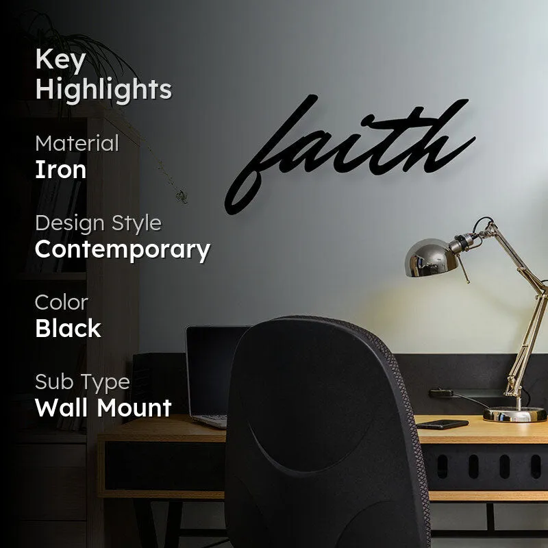 Faith Iron Wall Accent media 2