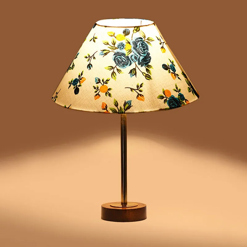 Fleurna Cone Rodin Wooden Table Lamp - Multicolor media 6