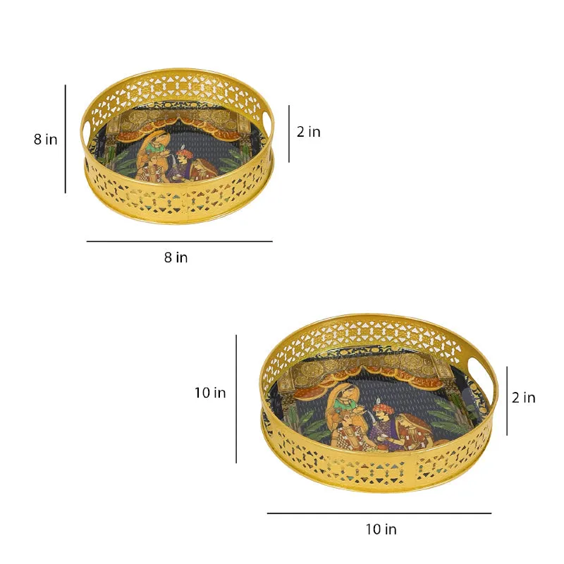 Royal Wedding Serving Tray - Set Of Two media 7