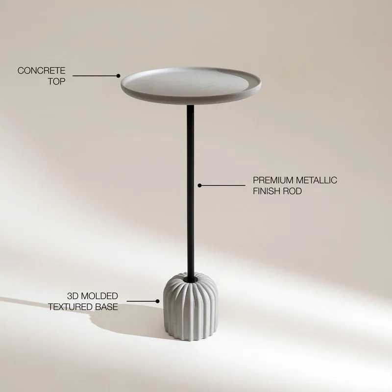 Fig Living MinimaLuxe Metal & Ceramic Side Table media 8