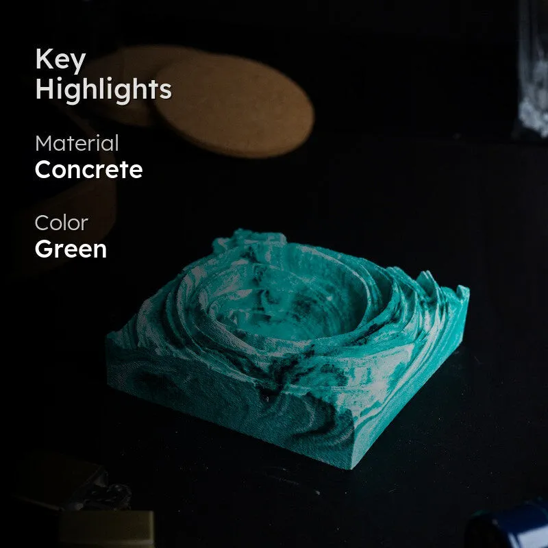 Cyclone Eye Ash Tray - Green media 2