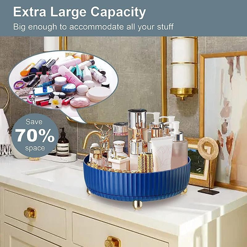 Bits & Bliss Revolving Desk Organizer - Blue media 5