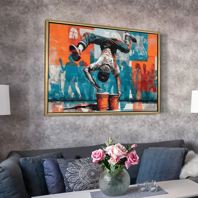 Rhythm Beats Canvas Wall Painting With Frame media 6