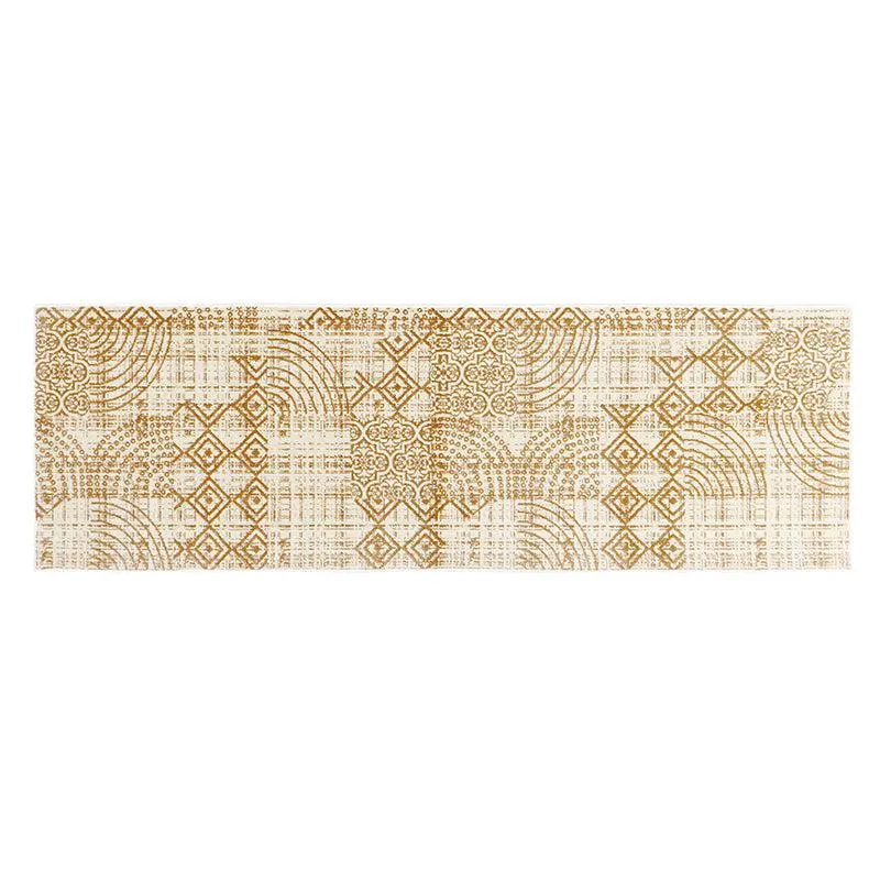 Lexo Non-Anti Skid Nylon Runner Rug - Yellow media 5