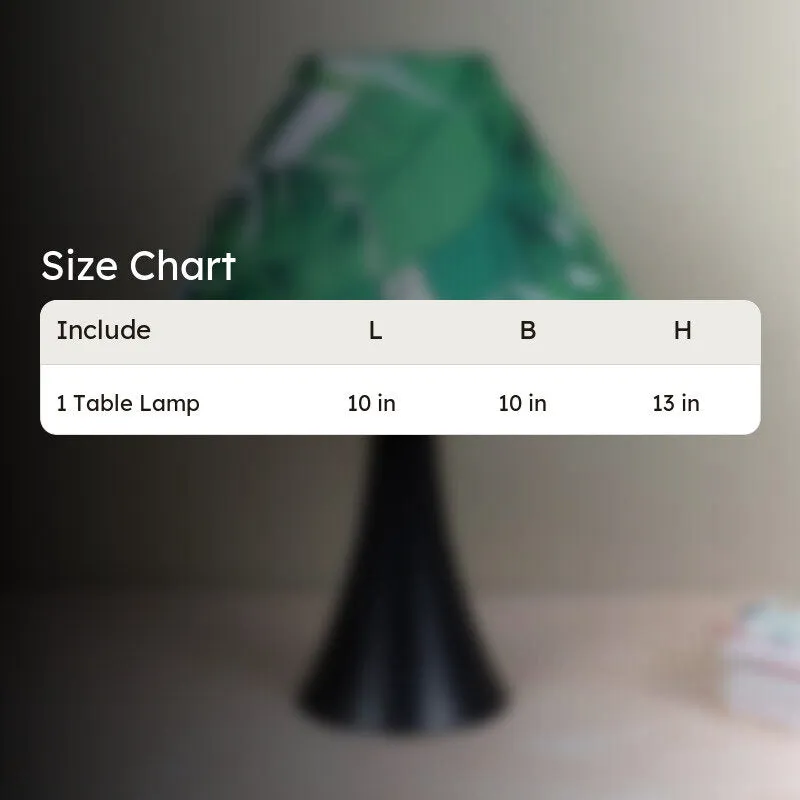 Kaizen Node Printed Metal Table Lamp - Green,Black,White media 5