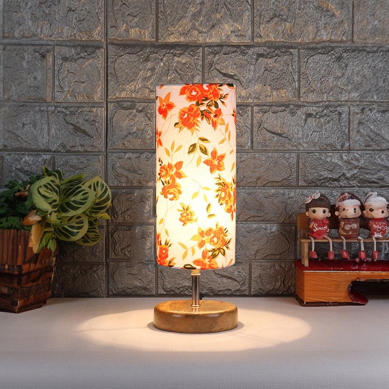 Ibis Hisha Wooden Table Lamp - Multicolor