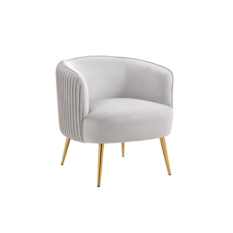 Leiser Accent Chair - Grey media 5
