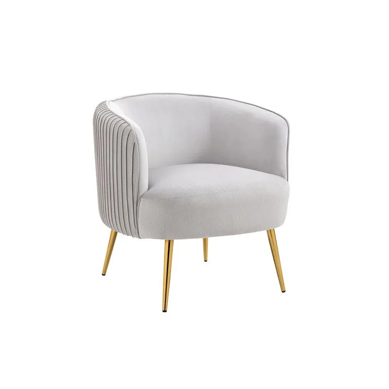 Leiser Accent Chair - Grey media 5