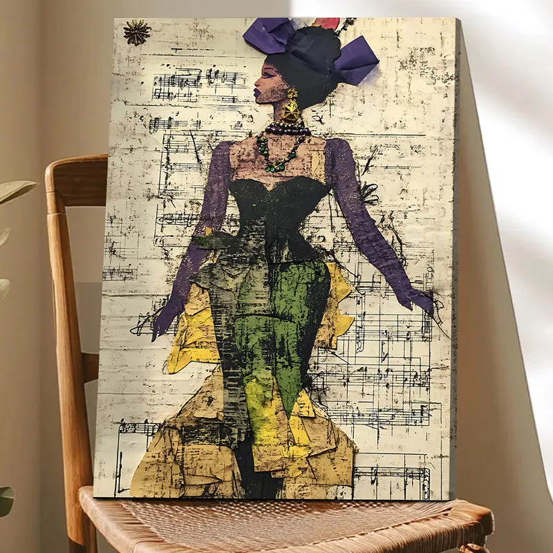 Painted Fashionista Wall Art media 4