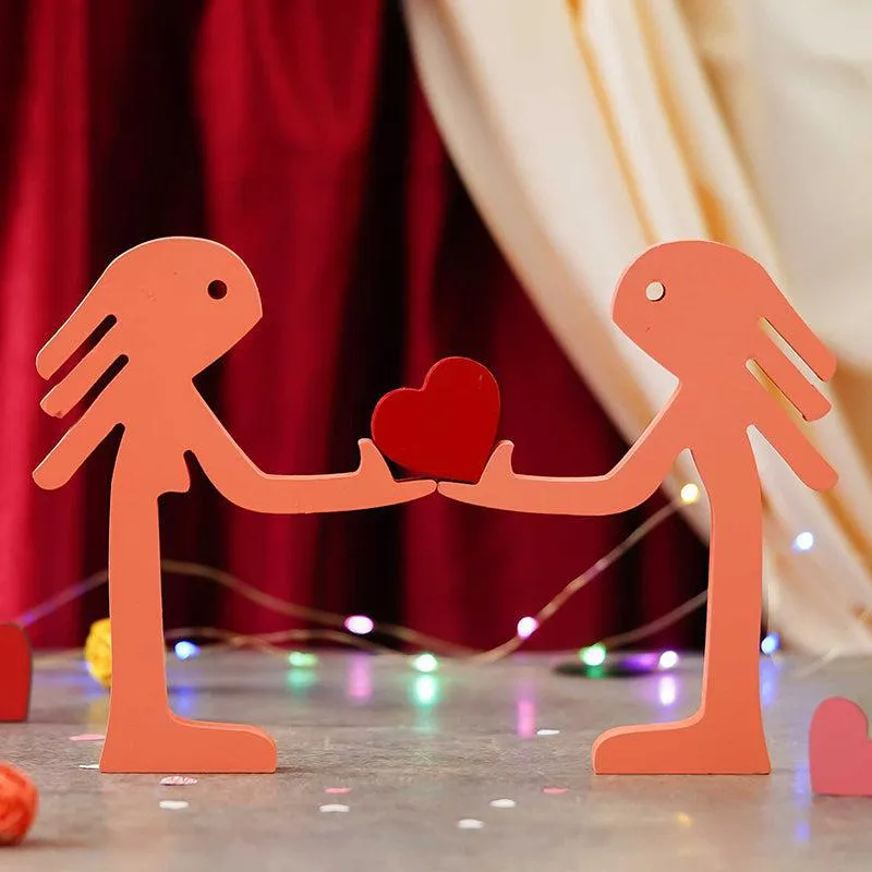 Blushing Vows Valentine's Showpiece media 3