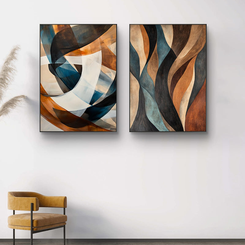Colours Of Wild Canvas Wall Art - Set Of Two