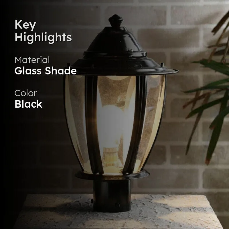 Doda Gate Lamp - Black media 2