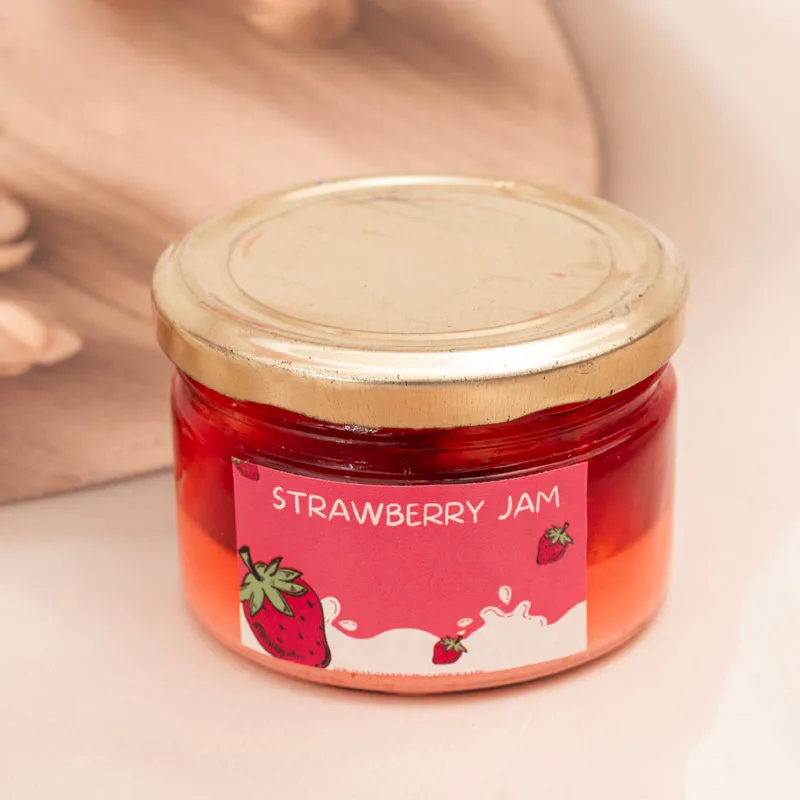 Strawberry Jam Scented Candle - Strawberry media 4