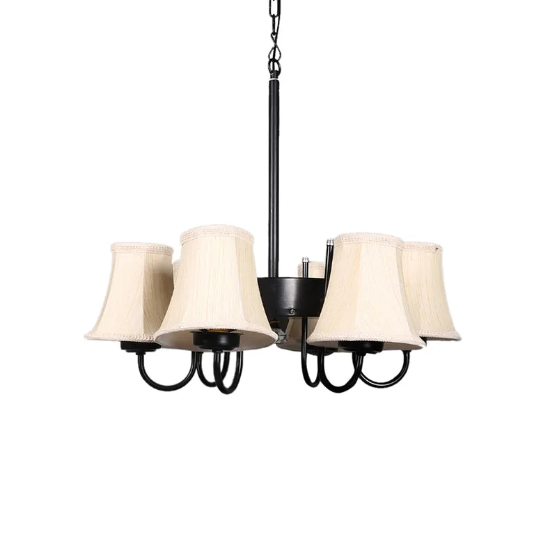 Bellona Conical Viya Ceiling Lamp- Off White media 4