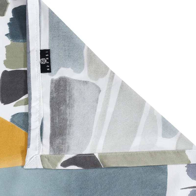 Dream Echoes Abstract PollyCotton Bedsheet - 130 GSM media 7
